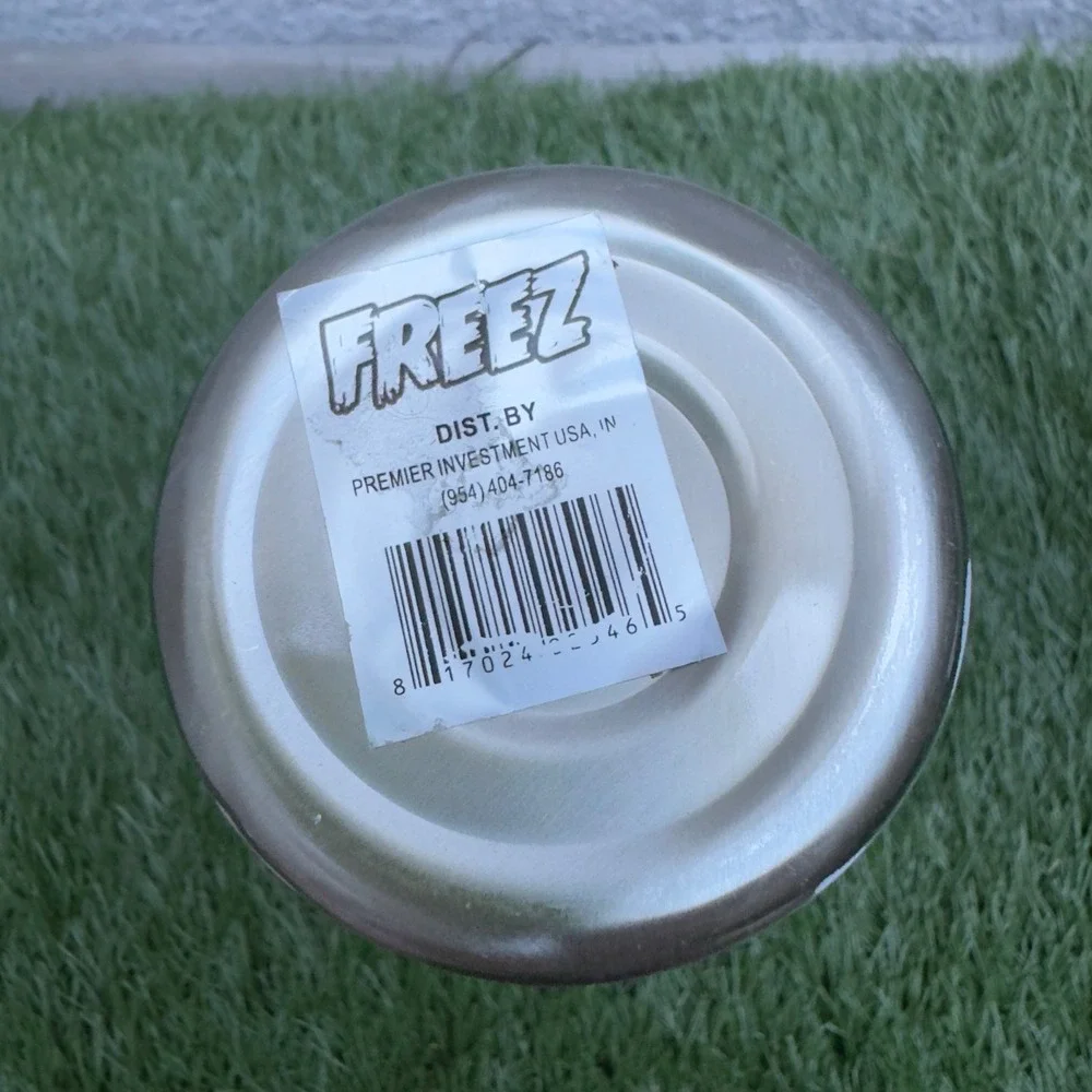 Freez Lifeguard Tumbler Clearwater Beach FL Stainless Steel Insulated Cup Silver